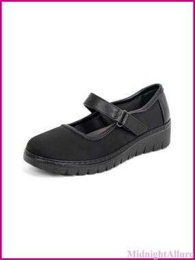Orthopedic Mary Jane Flats for Women Bunions Comfortable Non-Slip Work Shoes
